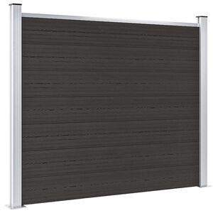 vidaXL &Pi;ά&nu;&epsilon;&lambda; &Pi;&epsilon;&rho;ί&phi;&rho;&alpha;&xi;&eta;&sigmaf; &Mu;&alpha;ύ&rho;&omicron; 180 x 146 &epsilon;&kappa;. &alpha;&pi;ό WPC