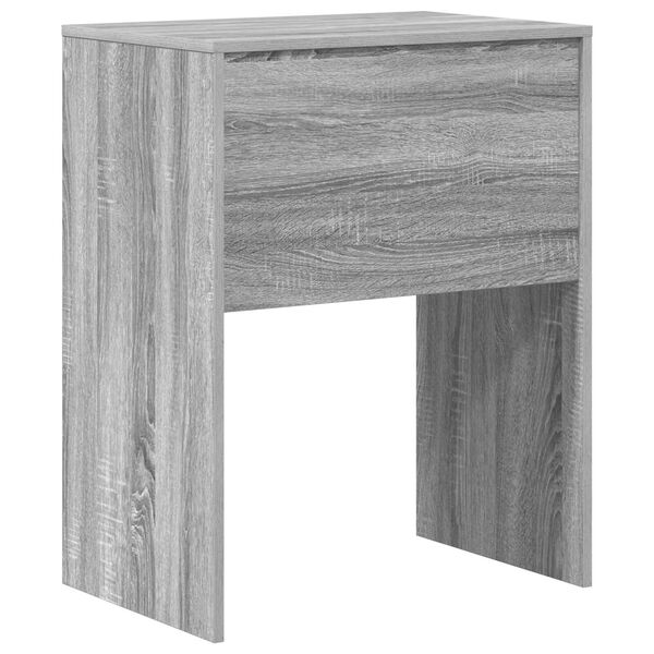 vidaXL Γραφείο Γκρι sonoma 60 x 40 x 76 εκ. Επεξεργασμένο ξύλο