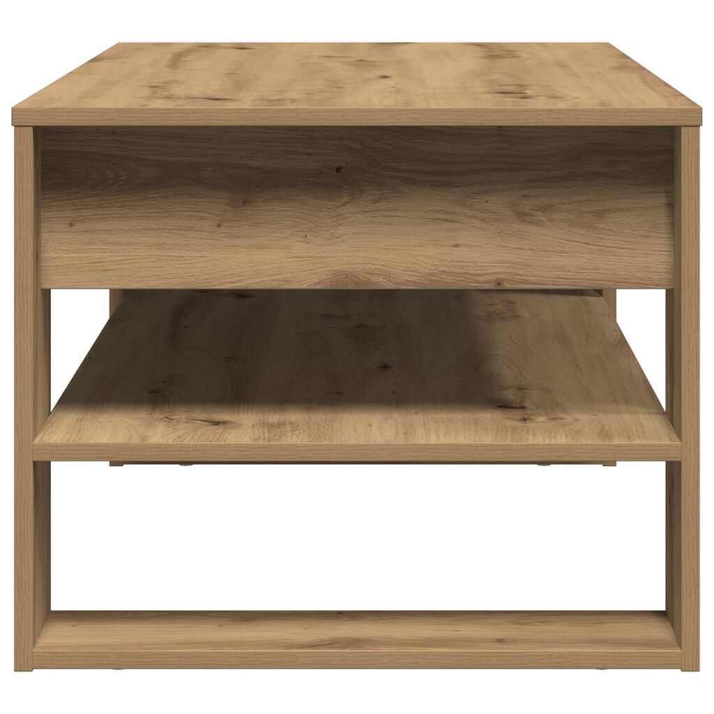 vidaXL Τραπεζάκι σαλονιού Artisan Oak 102x55x45 εκ από κατασκευασμένο ξύλο