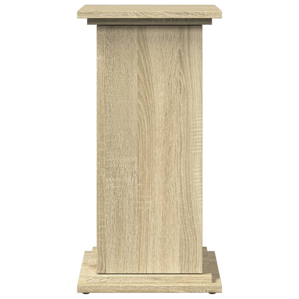 vidaXL Βάση Οθόνης με Αποθ. Sonoma Δρυς 31x30x60 εκ Επεξεργασμένο Ξύλο