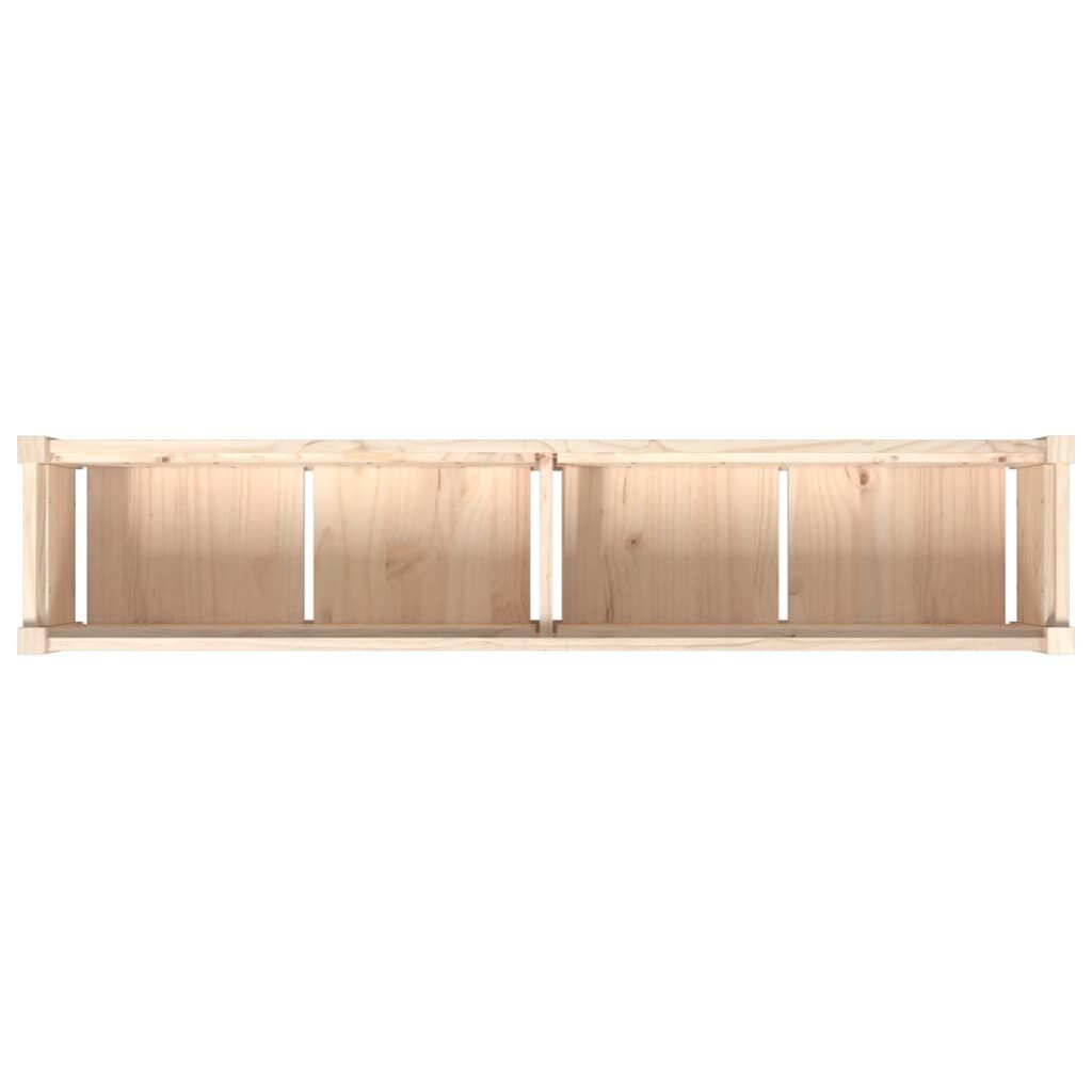vidaXL Ζαρντινιέρα 150 x 31 x 31 εκ. από Μασίφ Ξύλο Πεύκου