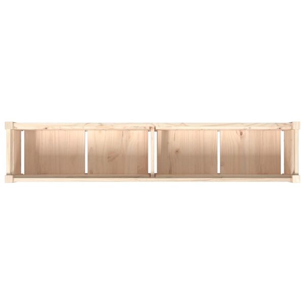 vidaXL Ζαρντινιέρα 150 x 31 x 31 εκ. από Μασίφ Ξύλο Πεύκου