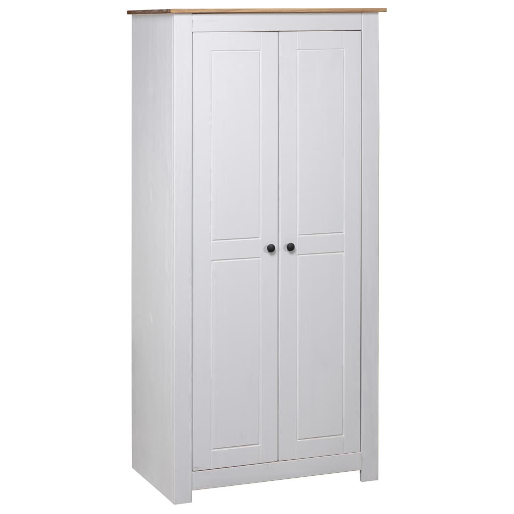 vidaXL Ντουλάπα 80 x 50 x 171,5 εκ. από Μασίφ Ξύλο Πεύκου Σειρά Panama