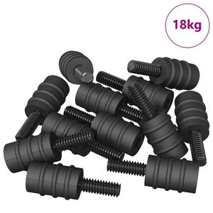 vidaXL &Beta;ί&delta;&alpha; &Sigma;&tau;ή&rho;&iota;&xi;&eta;&sigmaf; 4865 pcs &Mu;&alpha;ύ&rho;&omicron; M4 &Kappa;&alpha;&omicron;&upsilon;&tau;&sigma;&omicron;ύ&kappa; &kappa;&alpha;&iota; &Chi;ά&lambda;&upsilon;&beta;&alpha;&sigmaf;