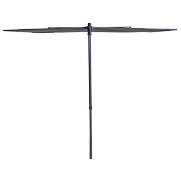 Madison Ομπρέλα Βεράντας Sun Wave Ανοιχτό Γκρι 270 x 150 εκ.