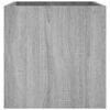 vidaXL Ζαρντινιέρα Γκρι sonoma 40 x 40 x 40 εκ. από Επεξεργασμένο Ξύλο