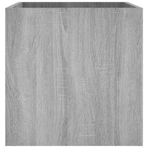 vidaXL Ζαρντινιέρα Γκρι sonoma 40 x 40 x 40 εκ. από Επεξεργασμένο Ξύλο