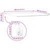 vidaXL Τέντα Αυτόματη με LED/Αισθητ. Ανέμου Πορτοκαλί/Καφέ 450x350 εκ.