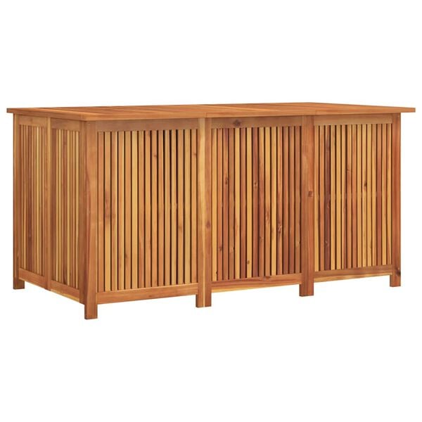 vidaXL Μπαούλο Αποθήκευσης Κήπου 150x80x75 εκ. από Μασίφ Ξύλο Ακακίας