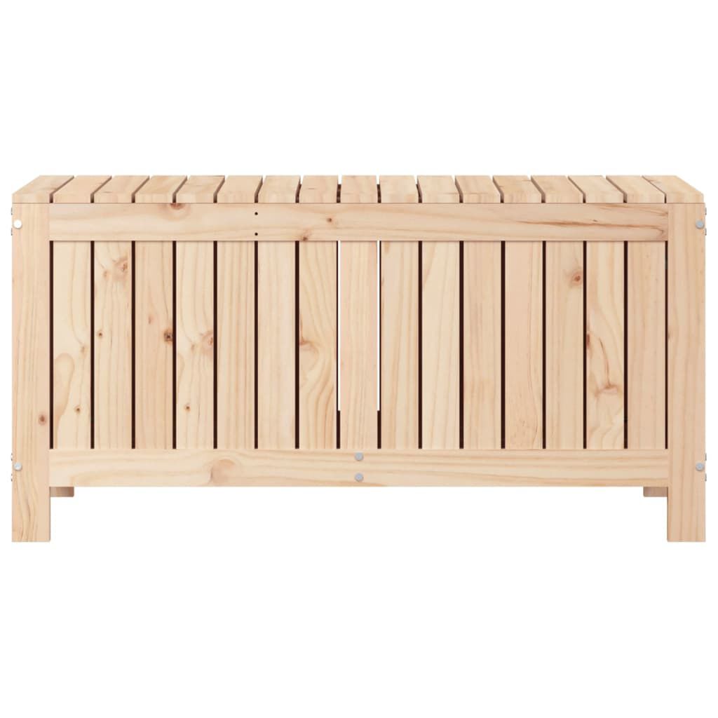 vidaXL Μπαούλο Αποθήκευσης Κήπου 76x42,5x54 εκ. Μασίφ Ξύλο Πεύκου