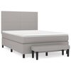 vidaXL &Kappa;&rho;&epsilon;&beta;ά&tau;&iota; Boxspring &mu;&epsilon; &Sigma;&tau;&rho;ώ&mu;&alpha; &Alpha;&nu;&omicron;&iota;&chi;&tau;ό &Gamma;&kappa;&rho;&iota; 140x190 &epsilon;&kappa;. &Upsilon;&phi;&alpha;&sigma;&mu;ά&tau;&iota;&nu;&omicron;