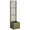 vidaXL &Kappa;&eta;&pi;&omicron;&tau;&iota;&nu;ά&kappa;&iota; &mu;&epsilon; &Tau;&rho;έ&lambda;&alpha; &Pi;&rho;ά&sigma;&iota;&nu;&omicron; 36 x 36 x 140 &epsilon;&kappa;. PP