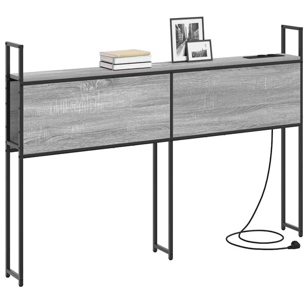 vidaXL &Kappa;&epsilon;&phi;&alpha;&lambda;ά&rho;&iota; &Alpha;&pi;&omicron;&theta;ή&kappa;&eta;&sigmaf; &mu;&epsilon; &Sigma;&tau;&alpha;&theta;&mu;ό &Phi;ό&rho;&tau;&iota;&sigma;&eta;&sigmaf; &mu;&epsilon; &rho;ά&phi;&iota; &Gamma;&kappa;&rho;&iota; sonoma 120 cm