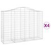 vidaXL &Sigma;&upsilon;&rho;&mu;&alpha;&tau;&omicron;&kappa;&iota;&beta;ώ&tau;&iota;&alpha; &Tau;&omicron;&xi;&omega;&tau;ά 4 &tau;&epsilon;&mu;. 200x50x140/160 &epsilon;&kappa;. &Gamma;&alpha;&lambda;&beta;&alpha;&nu;. &Alpha;&tau;&sigma;ά&lambda;&iota;