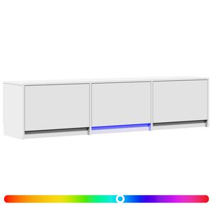 vidaXL &Tau;&eta;&lambda;&epsilon;&omicron;&pi;&tau;&iota;&kappa;ή &beta;&iota;&beta;&lambda;&iota;&omicron;&theta;ή&kappa;&eta; &mu;&epsilon; LED &mu;&epsilon; LED &Lambda;&epsilon;&upsilon;&kappa;ό&sigmaf; 165 x 34 x 40 &epsilon;&kappa;.