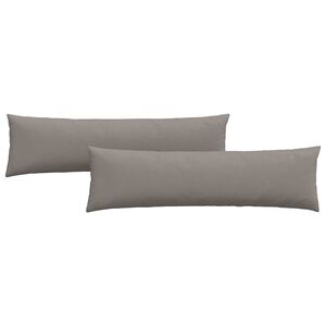 vidaXL Μαξιλάρι Καναπέ 2 pcs Taupe 145 x 40 εκ. ύφασμα