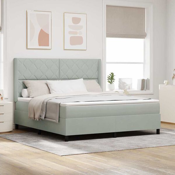 vidaXL &Kappa;&rho;&epsilon;&beta;ά&tau;&iota; &mu;&epsilon; &epsilon;&lambda;&alpha;&tau;ή&rho;&iota;&alpha; &mu;&epsilon; &sigma;&tau;&rho;ώ&mu;&alpha; &Alpha;&nu;&omicron;&iota;&chi;&tau;ό &gamma;&kappa;&rho;&iota; 180 x 200 cm &Beta;&epsilon;&lambda;&omicron;ύ&delta;&omicron;