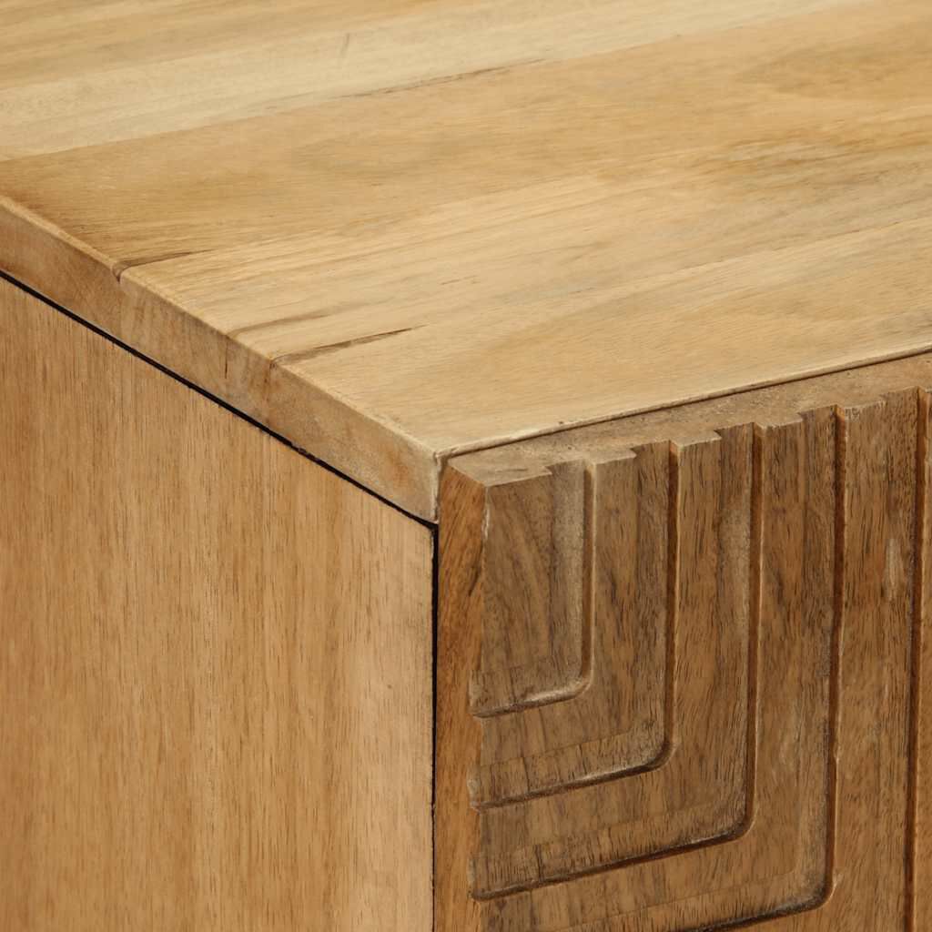vidaXL 3 τεμαχίων Sideboards καφέ 60x33x75 cm μασίφ ξύλο Mango