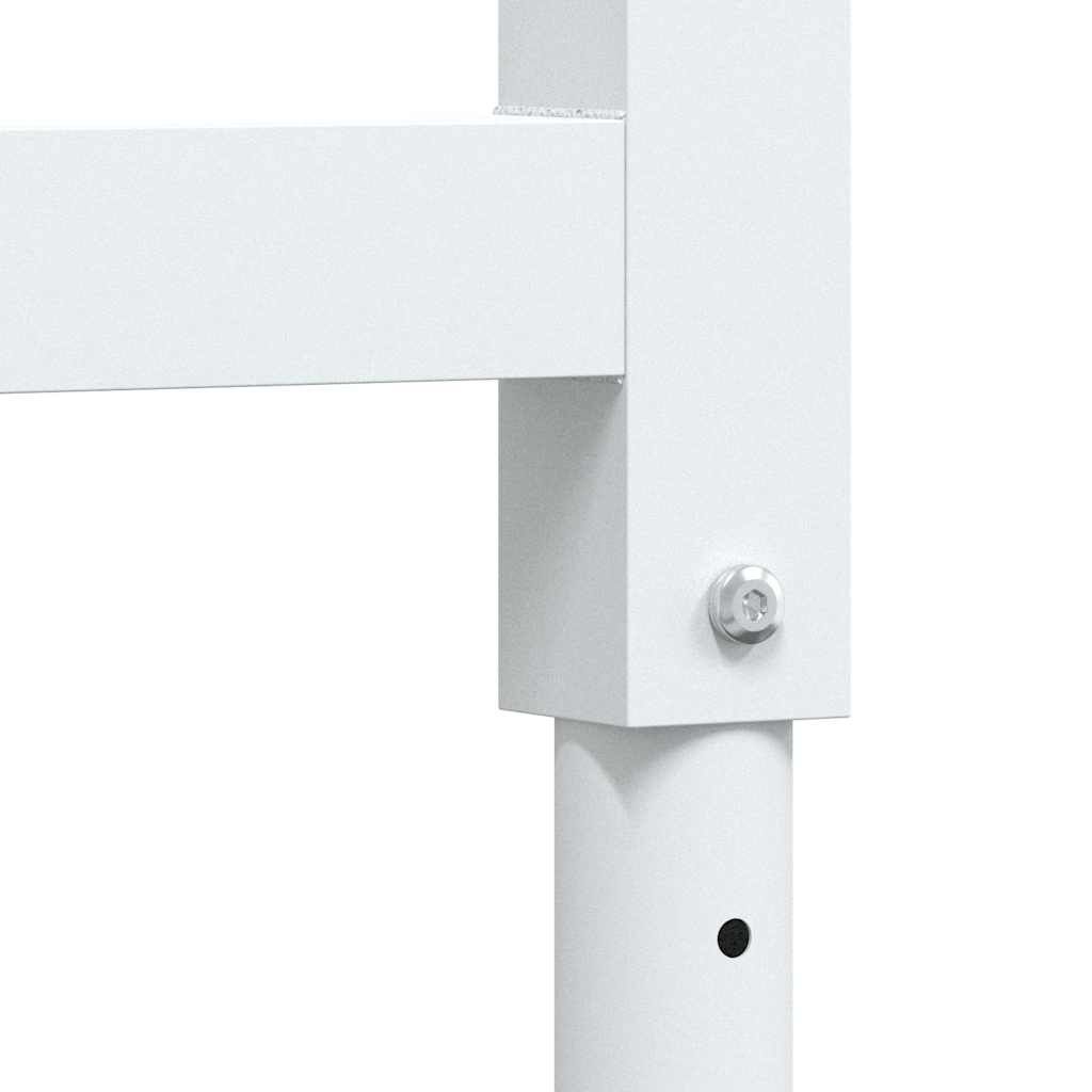 vidaXL πάγκος εργασίας σκούρο καφέ 80x60x(71,5-98) cm μασίφ ξύλο δρυς