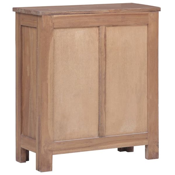 vidaXL Ντουλάπι με Συρτάρια 65 x 30 x 75 εκ. από Μασίφ Ξύλο Teak