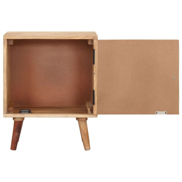 vidaXL Κομοδίνο 40 x 30 x 50 εκ. από Μασίφ Ξύλο Ακακίας