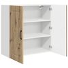 vidaXL &Nu;&tau;&omicron;&upsilon;&lambda;ά&pi;&alpha; &Kappa;&omicron;&upsilon;&zeta;ί&nu;&alpha;&sigmaf; Kalmar Artisan Oak 80 x 31 x 80 &epsilon;&kappa;.