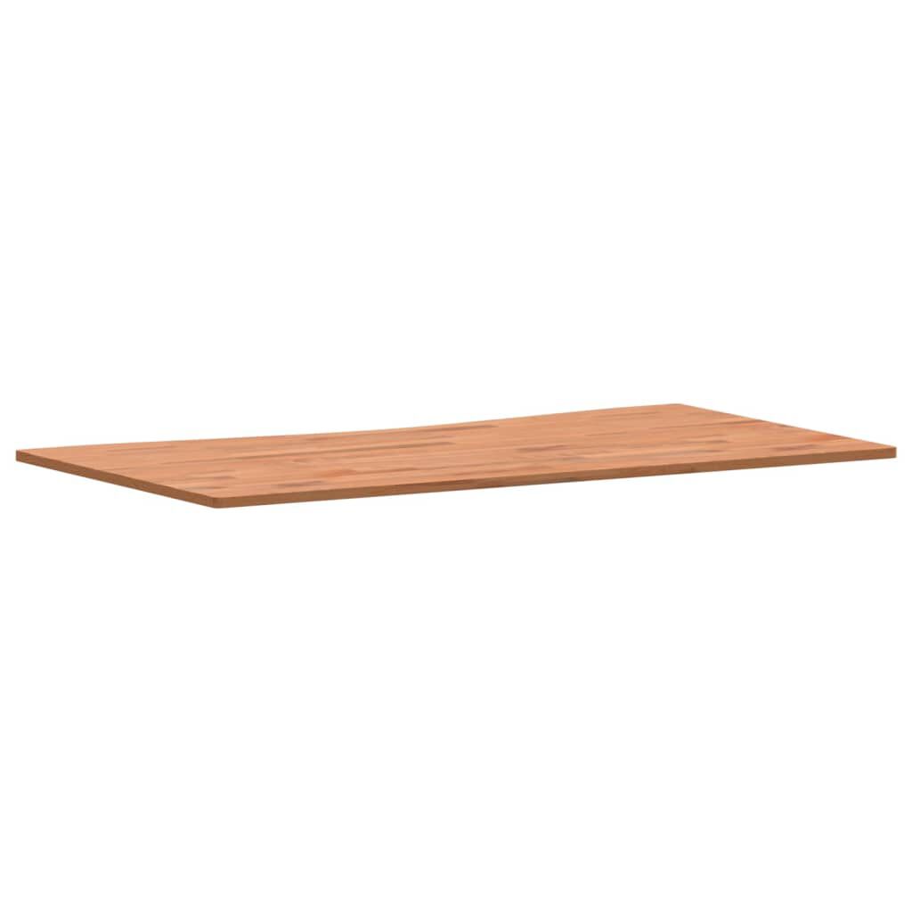 VidaXL Επιφάνεια Εργασίας 110x(55-60)x1,5 εκ. από Μασίφ Ξύλο Οξιάς