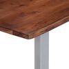 vidaXL Τραπεζάκι Σαλονιού Live Edge 115x60x40 εκ. Μασίφ Ξύλο Ακακίας