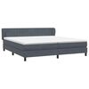 vidaXL Box Spring &Kappa;&rho;&epsilon;&beta;ά&tau;&iota; &mu;&epsilon; &sigma;&tau;&rho;ώ&mu;&alpha;&tau;&alpha; &Sigma;&kappa;&omicron;ύ&rho;&omicron; &gamma;&kappa;&rho;&iota; 180x220 cm &Beta;&epsilon;&lambda;&omicron;ύ&delta;&iota;&nu;&omicron;