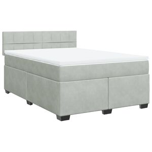 vidaXL &Kappa;&rho;&epsilon;&beta;ά&tau;&iota; Boxspring &mu;&epsilon; &Sigma;&tau;&rho;ώ&mu;&alpha; &Alpha;&nu;&omicron;&iota;&chi;&tau;ό &Gamma;&kappa;&rho;&iota; 140x200 &epsilon;&kappa;. &Beta;&epsilon;&lambda;&omicron;ύ&delta;&iota;&nu;&omicron;