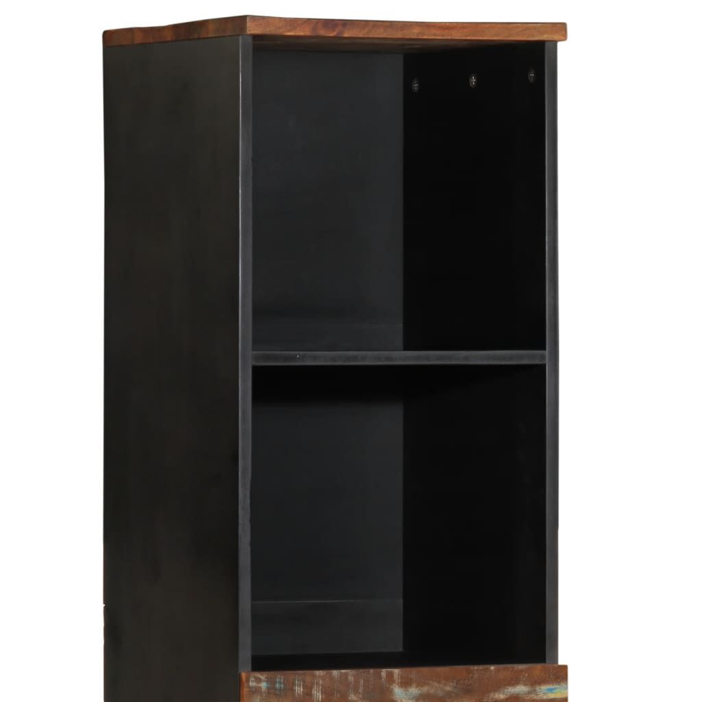 vidaXL Ντουλάπι Μπάνιου 38 x 33 x 160 εκ. από Μασίφ Ανακυκλωμένο Ξύλο