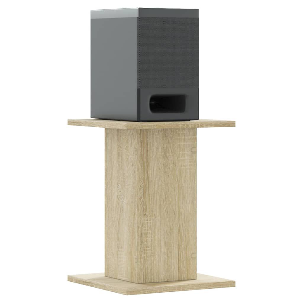 vidaXL Βάσεις Ηχείων 2 Τεμ. Sonoma Δρυς 30x30x40εκ. Επεξεργασμένο Ξύλο