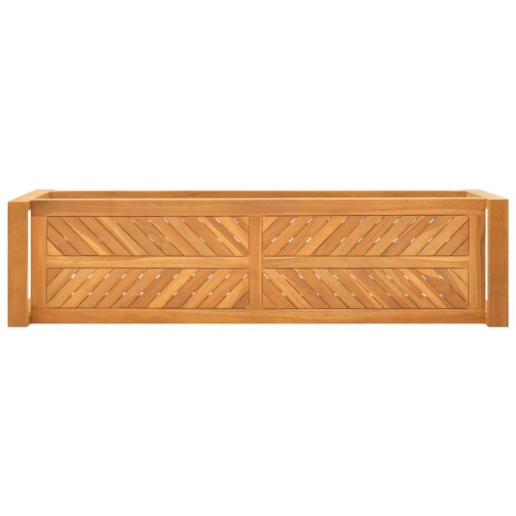 vidaXL Παγκάκι 120 εκ. από Μασίφ Ξύλο Teak