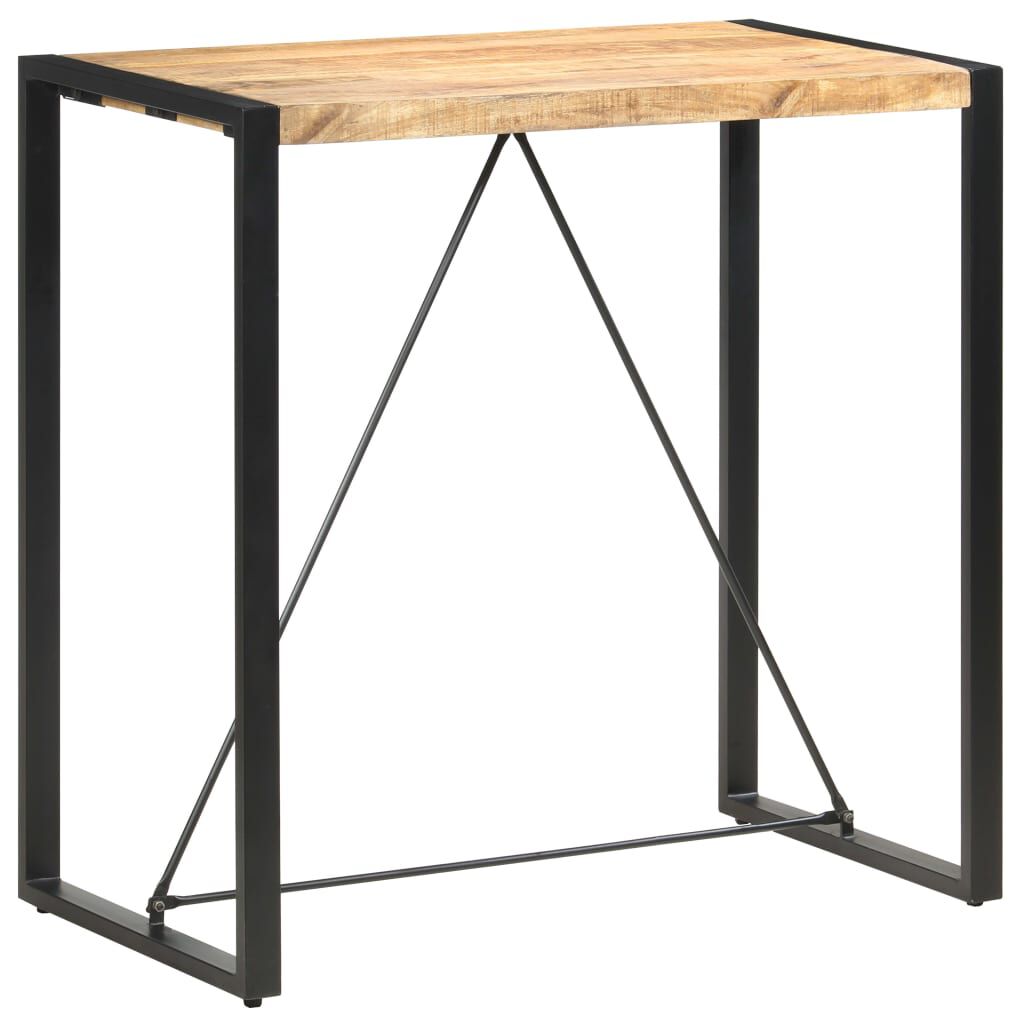 vidaXL Τραπέζι Μπαρ 110 x 60 x 110 εκ. από Μασίφ Ξύλο Μάνγκο