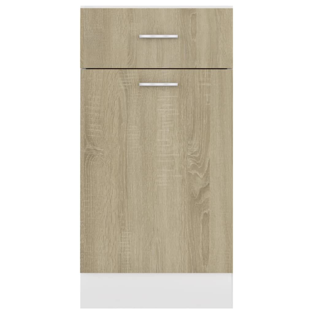 vidaXL Ντουλάπι με Συρτάρι Sonoma Δρυς 40x46x81,5 εκ. Επεξ. Ξύλο