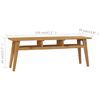 vidaXL Έπιπλο Τηλεόρασης 120 x 35 x 45 εκ. από Μασίφ Ξύλο Teak