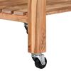 vidaXL Τρόλεϊ Κουζίνας 58 x 58 x 89 εκ. από Μασίφ Ξύλο Ακακίας