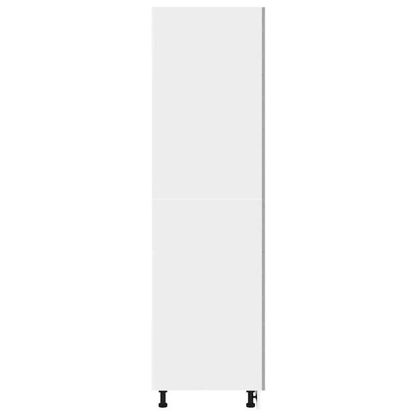 vidaXL Ντουλάπι Ψυγείου Lyon Γκρι Σκυροδέματος 60x57x207εκ.