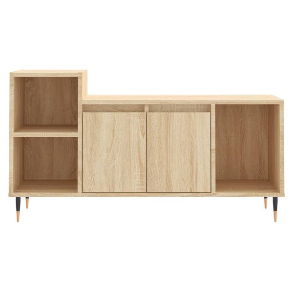 vidaXL Έπιπλο Τηλεόρασης Sonoma Δρυς 100x35x55 εκ. Επεξ. Ξύλο