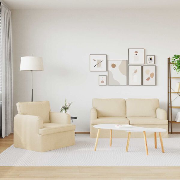 vidaXL &Kappa;&alpha;&nu;&alpha;&pi;έ&sigmaf; 2 pcs &Kappa;&rho;&epsilon;&mu; 162 x 80 x 85 &epsilon;&kappa; ύ&phi;&alpha;&sigma;&mu;&alpha;