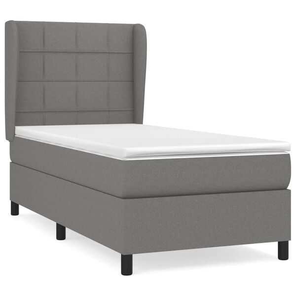 vidaXL &Kappa;&rho;&epsilon;&beta;ά&tau;&iota; Boxspring &mu;&epsilon; &Sigma;&tau;&rho;ώ&mu;&alpha; &Sigma;&kappa;&omicron;ύ&rho;&omicron; &Gamma;&kappa;&rho;&iota; 80x200 &epsilon;&kappa;. &Upsilon;&phi;&alpha;&sigma;&mu;ά&tau;&iota;&nu;&omicron;