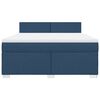 vidaXL &Kappa;&rho;&epsilon;&beta;ά&tau;&iota; Boxspring &mu;&epsilon; &Sigma;&tau;&rho;ώ&mu;&alpha; &Mu;&pi;&lambda;&epsilon; 180x200 &epsilon;&kappa;. &Upsilon;&phi;&alpha;&sigma;&mu;ά&tau;&iota;&nu;&omicron;