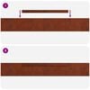 vidaXL &Pi;&epsilon;&rho;ί&gamma;&rho;&alpha;&mu;&mu;&alpha; &gamma;&kappa;&alpha;&zeta;ό&nu; 4 pcs &Sigma;&kappa; rusty 450 x 0.05 x 15 &epsilon;&kappa;