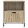 vidaXL Κομοδίνο Sonoma Δρυς 49 x 36 x 61 εκ Επεξεργασμένο ξύλο