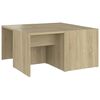 vidaXL &Tau;&rho;&alpha;&pi;&epsilon;&zeta;ά&kappa;&iota;&alpha; &Sigma;&alpha;&lambda;&omicron;&nu;&iota;&omicron;ύ 4 &tau;&epsilon;&mu;. Sonoma &Delta;&rho;&upsilon;&sigmaf; 33x33x33 &epsilon;&kappa;. &Epsilon;&pi;&epsilon;&xi;. &Xi;ύ&lambda;&omicron;