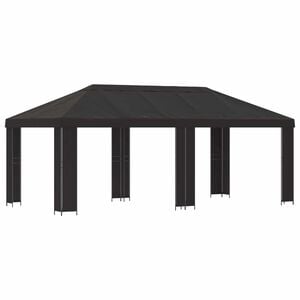 vidaXL &Kappa;ή&pi;&omicron;&sigmaf; &Gamma;&kappa;&alpha;&zeta;ebo 6 x 3 m &Alpha;&nu;&theta;&rho;&alpha;&kappa;ί &Pi;&omicron;&lambda;&upsilon;&epsilon;&sigma;&tau;έ&rho;&alpha;&sigmaf; &kappa;&alpha;&iota; &Chi;ά&lambda;&upsilon;&beta;&alpha;&sigmaf; 190