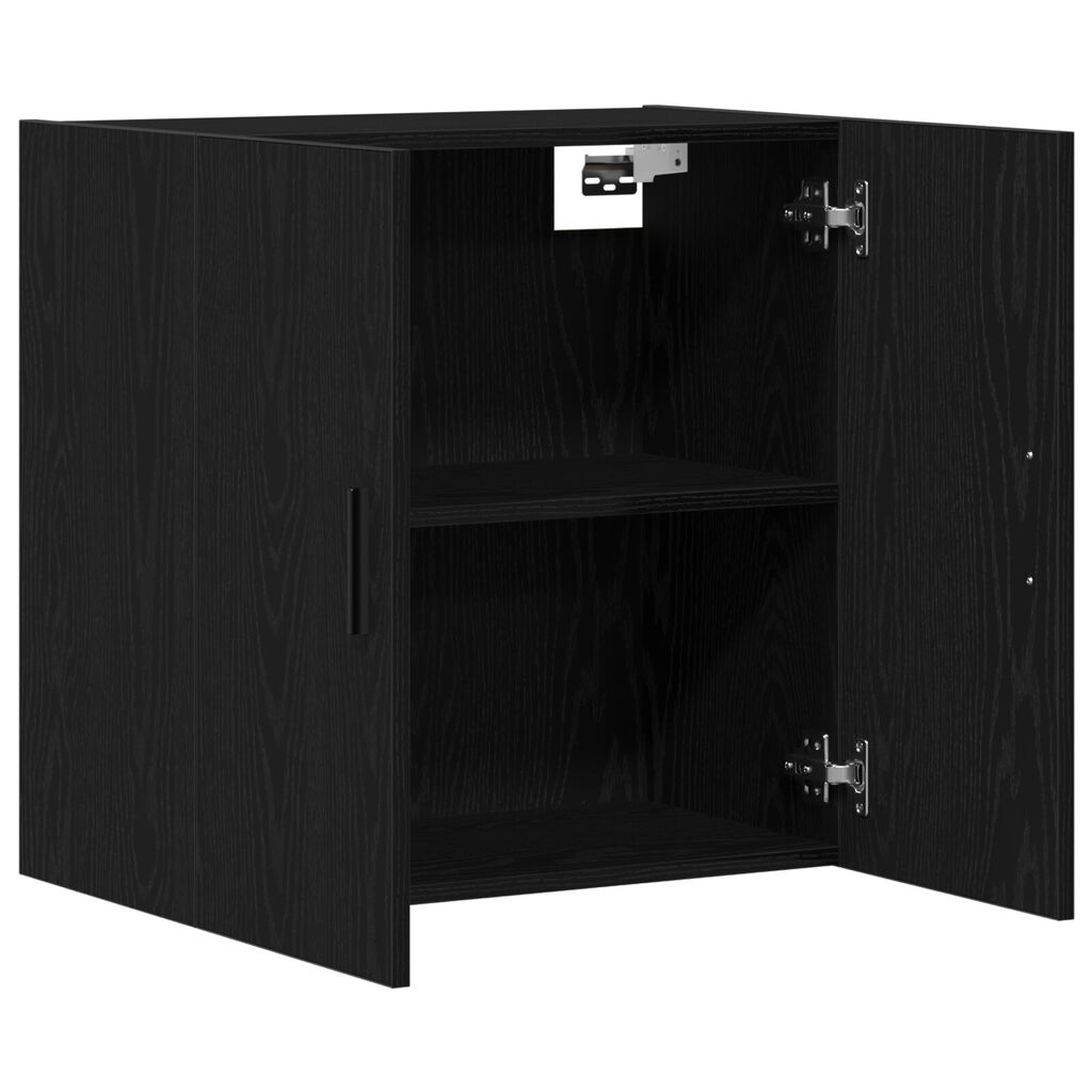 vidaXL ντουλάπι τοίχου Μαύρη Δρυός 60x31x60 εκ Επεξεργασμένο Ξύλο