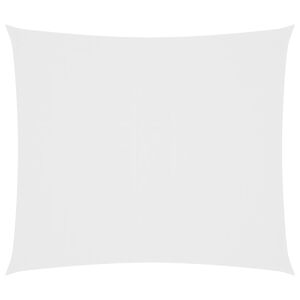 vidaXL Πανί Σκίασης Ορθογώνιο Λευκό 2 x 2,5 μ. από Ύφασμα Oxford