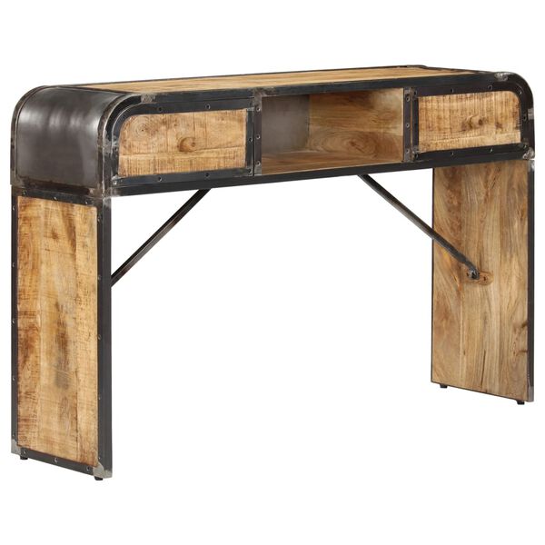 vidaXL Κονσόλα 120 x 30 x 75 εκ. από Μασίφ Ξύλο Μάνγκο
