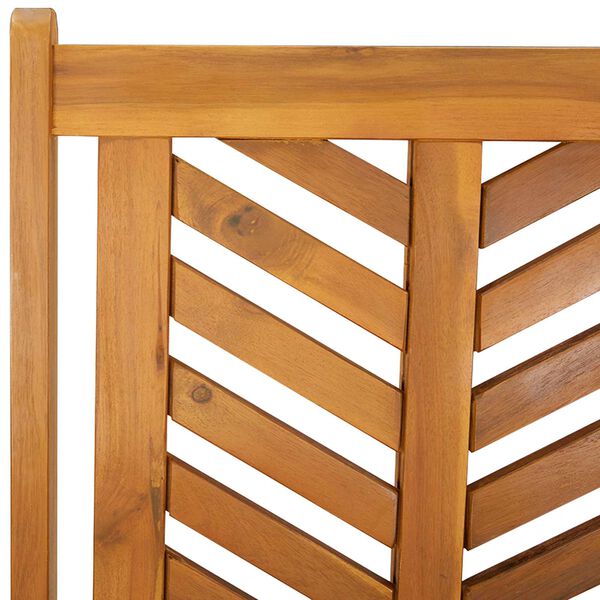 vidaXL Σέτ φαγητού για κήπο 3 pcs Καφέ Στερεό Ξύλο Ακακίας